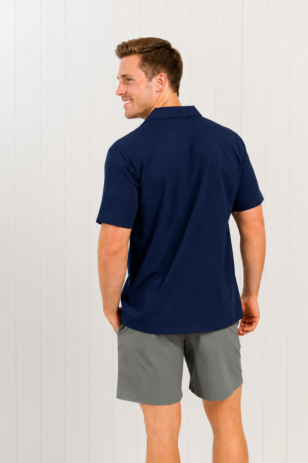 Navy Blue Swim Shirt