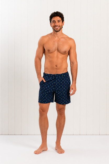 Navy Palms Mareva™ Swim Shorts