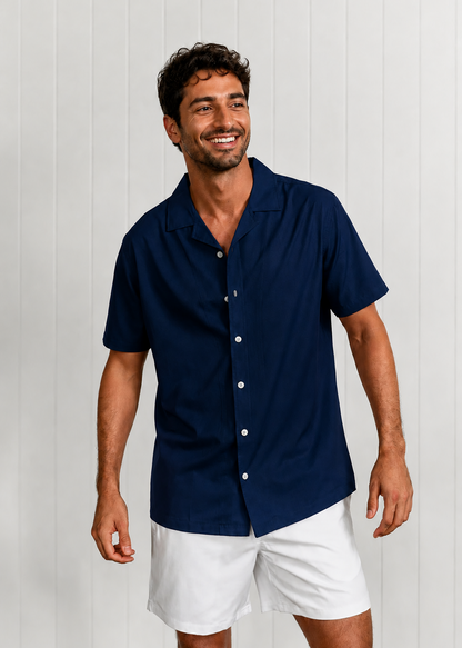 Navy Blue Swim Shirt