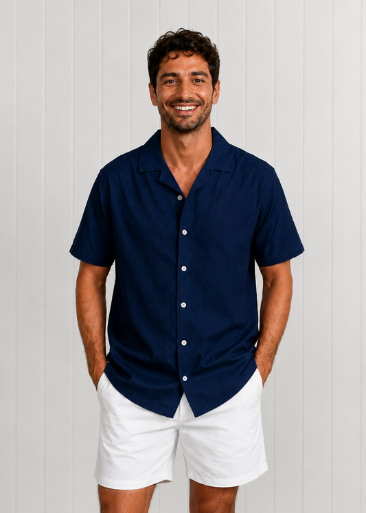 Navy Blue Swim Shirt