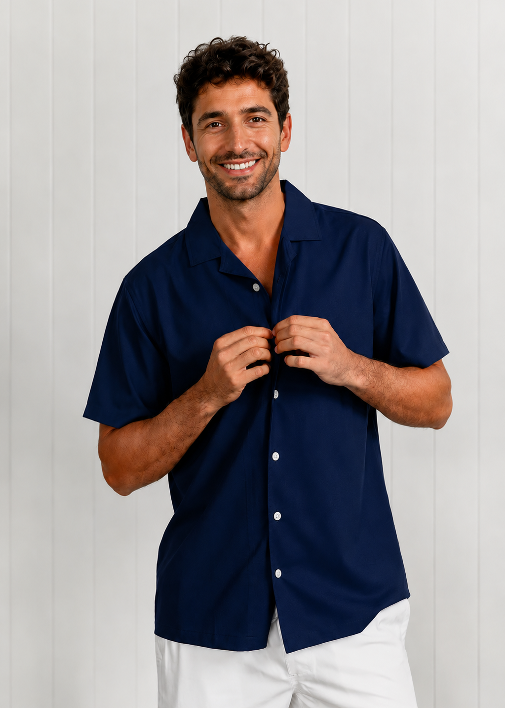 Navy Blue Swim Shirt