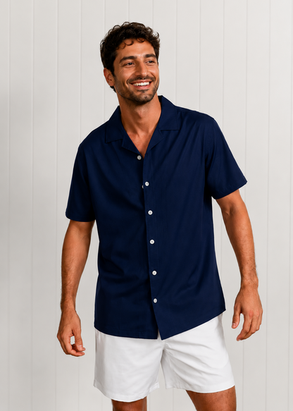 Navy Blue Swim Shirt
